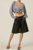Croc Embossed Bermuda Shorts